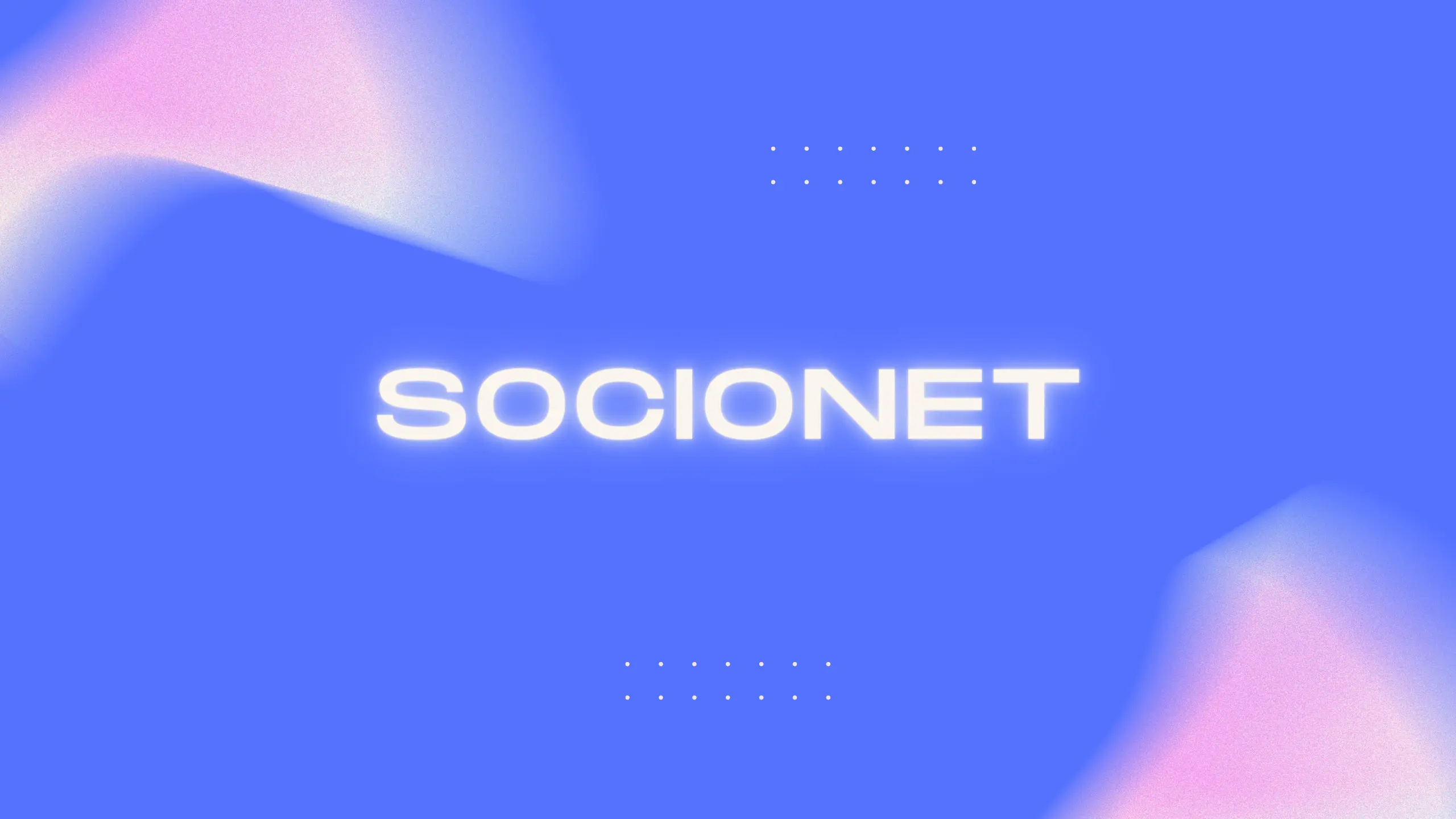 Vylepšené logo digitální agentury Socionet